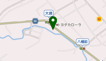 auショップ津名の地図画像