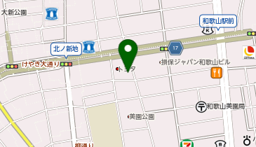 PiPit 和歌山トヨタ自動車株式会社 美園店の地図画像
