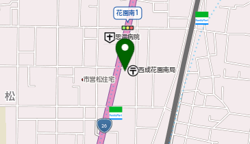 auショップ天下茶屋の地図画像