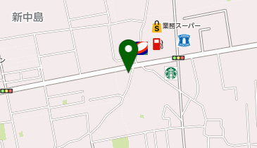 auショップ新中島の地図画像