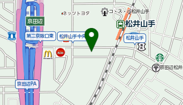 au Style 松井山手の地図画像