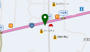 auショップ岩出の地図画像