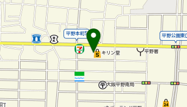 au Style 平野の地図画像