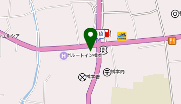 auショップ橋本中央の地図画像