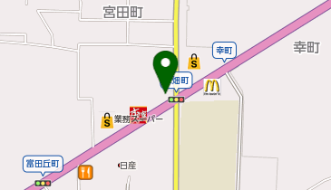 au Style 摂津富田の地図画像