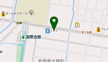 auショップ宝ヶ池の地図画像