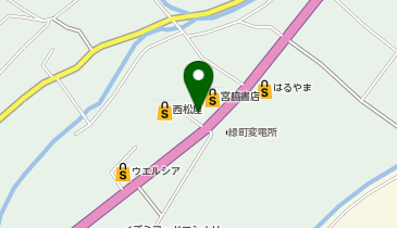 auショップ洲本インターの地図画像