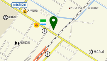 auショップ河瀬の地図画像