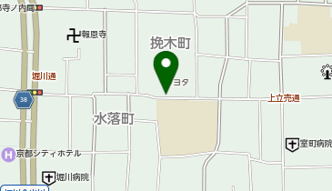 PiPit 京都トヨタ自動車株式会社 中央店の地図画像