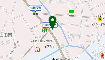 auショップ山田南の地図画像