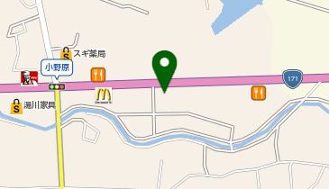 auショップ小野原の地図画像