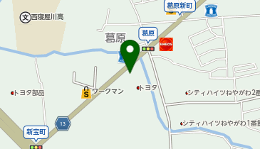 PiPit 大阪トヨタNorth株式会社 サンテラス寝屋川の地図画像