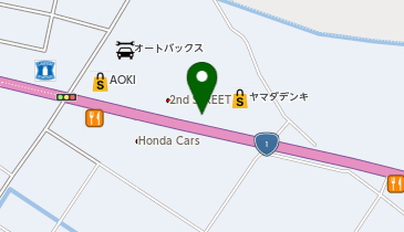 auショップ水口の地図画像