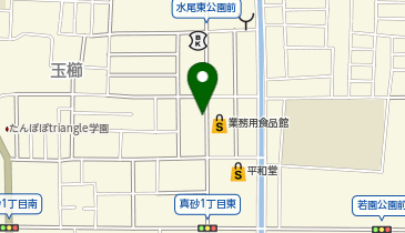 auショップ茨木真砂の地図画像