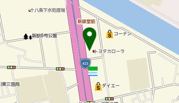 PiPit トヨタモビリティ新大阪(株) 新大阪本店の地図画像