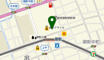 au Style 御影クラッセの地図画像