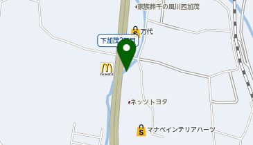 auショップ川西加茂の地図画像