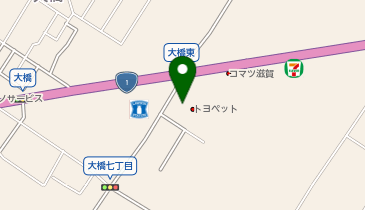 PiPit トヨタモビリティ滋賀株式会社 ウエルコム栗東の地図画像