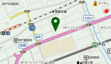 PiPit トヨタカローラ神戸株式会社 本社灘店の地図画像