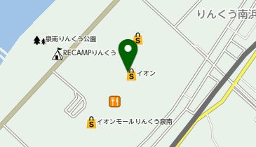 au Style イオンモールりんくう泉南の地図画像