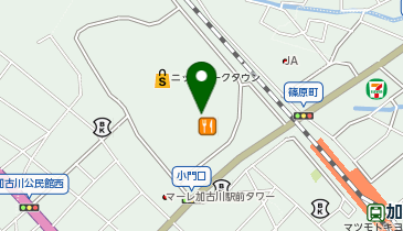 UQスポットニッケパークタウンの地図画像