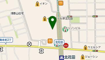 UQスポットイオンモール堺北花田の地図画像