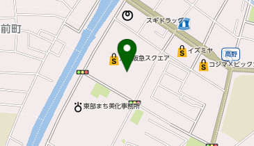 UQスポット洛北阪急スクエアの地図画像