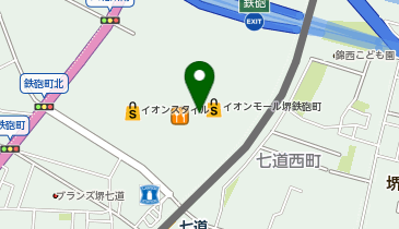 UQスポットイオンモール堺鉄砲町の地図画像