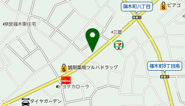 au Style 春日井篠木の地図画像