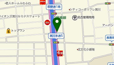 au Style 黒川の地図画像