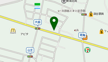 au Style 東海荒尾の地図画像