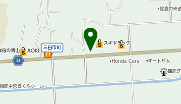 au Style 鈴鹿中央通の地図画像