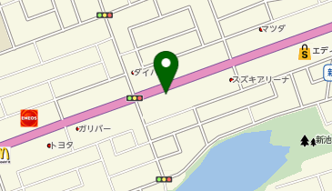 au Style 本地ケ原の地図画像