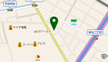 au Style 知立の地図画像
