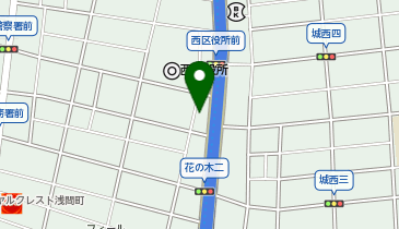 auショップ名古屋西区役所前の地図画像