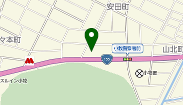 auショップ小牧山の地図画像