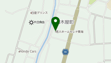 auショップ東海加木屋の地図画像