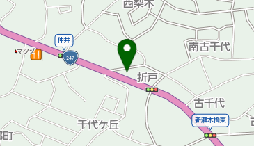 auショップ常滑の地図画像