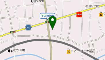 auショップ可児の地図画像