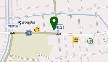 auショップ各務原いちょう通りの地図画像