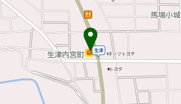 auショップ穂積の地図画像