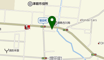 auショップ津島の地図画像