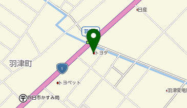 PiPit 三重トヨタ自動車株式会社 四日市羽津店の地図画像