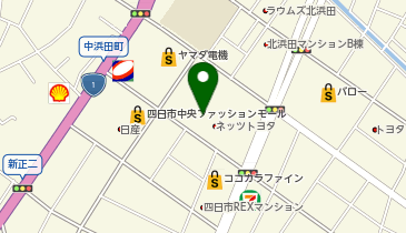 PiPit ネッツトヨタノヴェル三重株式会社 au取扱店四日市本社店の地図画像
