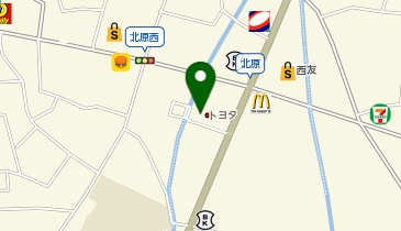 PiPit 長野トヨタ自動車株式会社川中島モビリティライフショップの地図画像