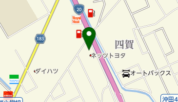 PiPit ネッツトヨタ信州株式会社 諏訪店の地図画像