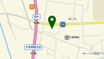 auショップ長野若里の地図画像