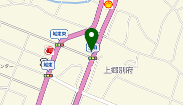 auショップ飯田上郷の地図画像