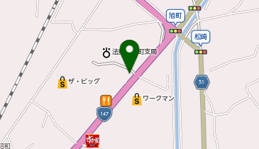 auショップ大町(長野県)の地図画像