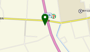 auショップ佐久野沢の地図画像